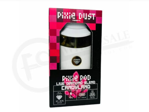 PIXIE POD 4G CANDYLAND DISPOSABLE | PIXIE DUST THCA LIVE DIAMOND BLEND