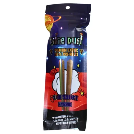 PIXIE DUST PREMIUM EXOTIC THC-A 1.5G PREROLLS THE SAUCE