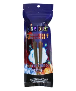 PIXIE DUST PREMIUM EXOTIC THC-A 1.5G PREROLLS WHITE FIRE OG