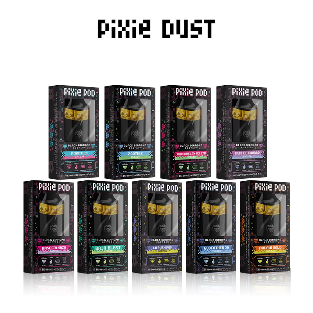 PIXIE POD BLACK DIAMOND EDITION PIXIE POD BLACK DIAMOND EDITION